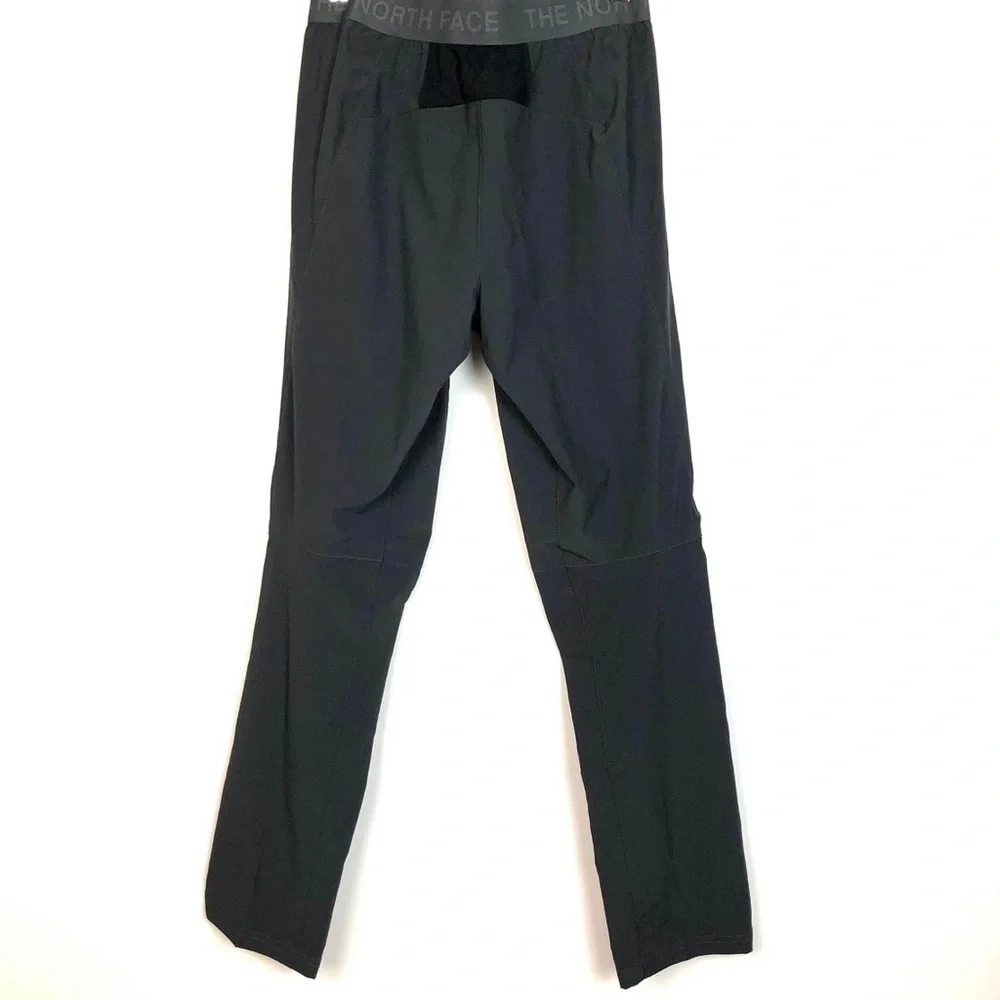 The North Face Men's Black Joggers with White Logo